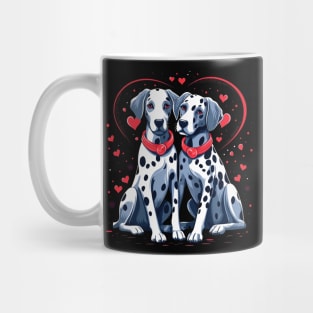 Dalmatian Valentine Day Mug